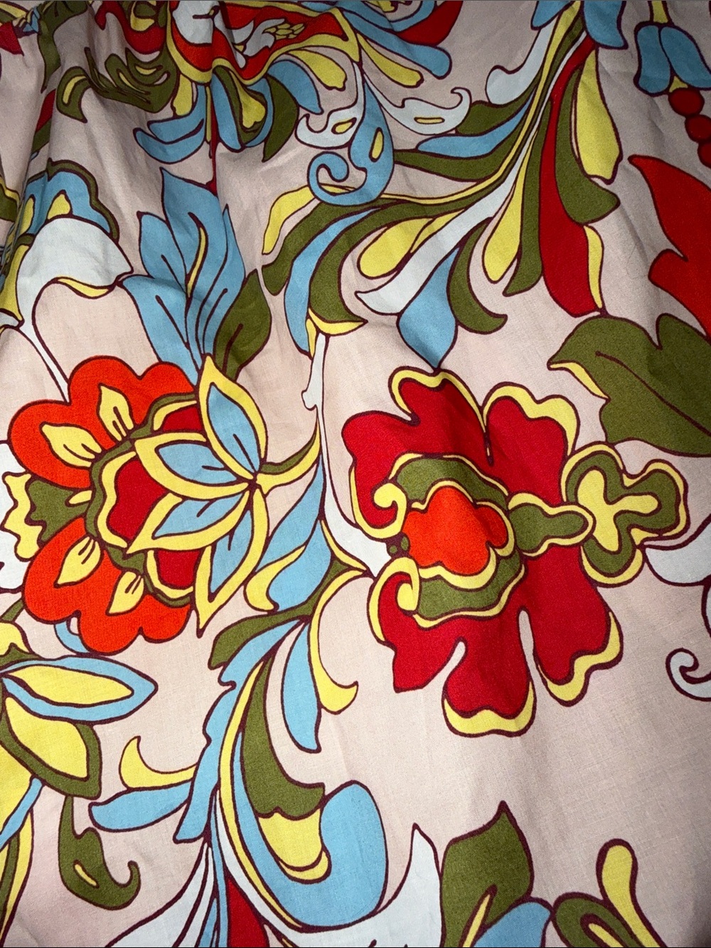 New Boden Irene Puff Sleeve Cotton Dress Size 12 - Picture 7 of 9